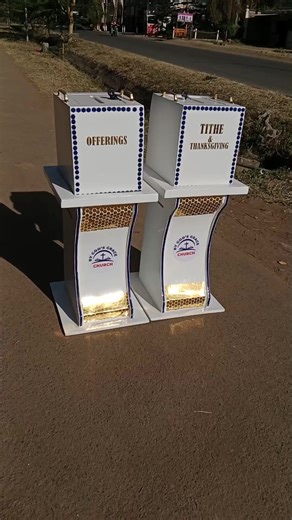 Tithe and offering boxes #tithebox #offering #offeringbox #churcheskenya #aquacentury