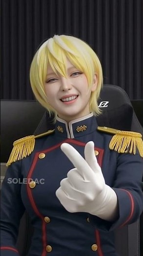 Tenka, space manipulating Commander who is fiercely powerful in battle, boldly flirtatious with MC