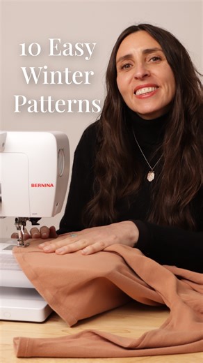 Seamwork | Did someone say quick, layerable, and cozy winter sewing patterns? Here are 10 easy ones you can get started on this week! | Instagram