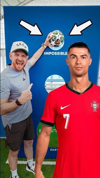 INSANE SOCCER TRICK SHOT 🤯