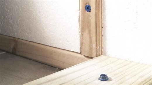 Tips for concrete screws and fasteners