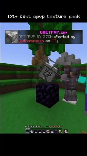 1.21+ best cpvp texture pqck #texturepack #texturepvp #minecraft #cpvp #texturepacker
