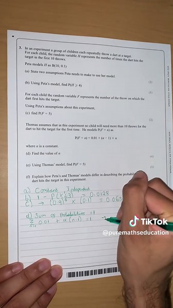 A Level Maths Paper 3: Binomial Distribution Insights