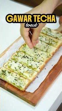 Café style Gawar Thecha Toast...