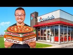 I Tried EVERY Fast Food Pizza in America! (Best & Worst Ranked)