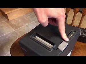 How to program Epson Tm-T88V M244A with Square POS -Point of Sale Stand System