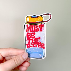 Must Be the Water F1 Sticker | F1 Sticker | Charles Leclerc Sticker | Formula One | F1 Meme Sticker | Funny F1 Sticker - Etsy