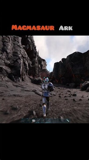 How to prank a magmasaur in ark #arksurvivalevolved #arksurvivalascended #shorts