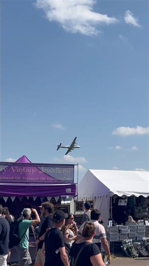 Flying Bulls DC-6 & B-25 Tail Chase | Duxford 2024