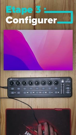 Installer le Behringer X-Touch MINI sur MIDI-Mixer | Tuto #Shorts