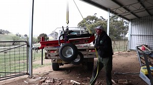 1.7K views · 16 reactions | Need a lift? The Lift and Lock is lightweight, compact and capable of lifting up to 150kg! PROUDLY MADE IN AUSTRALIA, it's perfect in the shed, on the water, in the factory or on the farm. | Lift And Lock | Facebook
