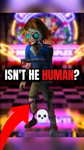 Gregory is NOT human! 🤖😱 #fnaf