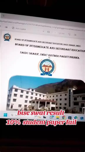 University of Swat 2025 Results: Let’s Talk Failures