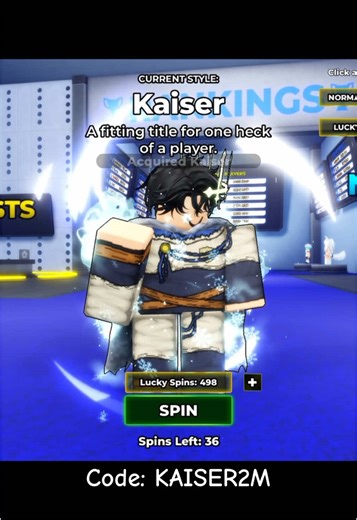 Kaiser Showcase in Blue Lock Rivals Update