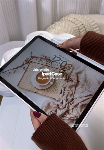 Stylish and Clean iPad Case for Aesthetic Lovers