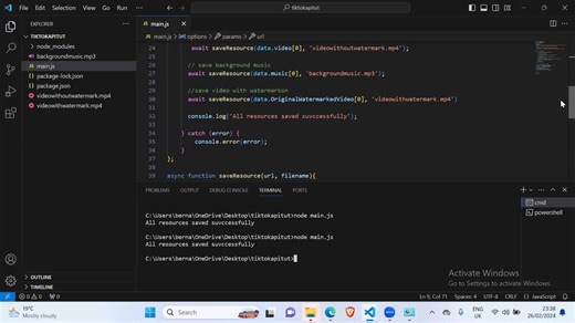 PART 5: How to download tiktok videos without watermark using Javascript #fyp #javascript #coding #nairobitiktokers #programming #computer #foryou #tiktok #api