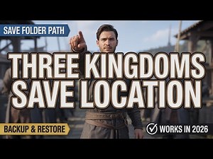 Total War: THREE KINGDOMS Save Game Location (2026 Backup Guide)