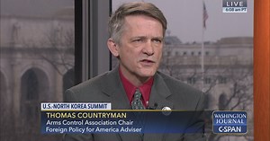 Washington Journal: Thomas Countryman Discusses U.S.-North Korea Summit