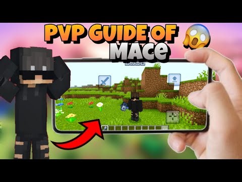 How To Mace Like a Pro In Minecraft Bedrock Edition 😱