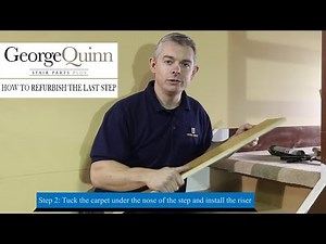 Staircase renovation – part 4: how to refurbish the last step of a staircase - George Quinn