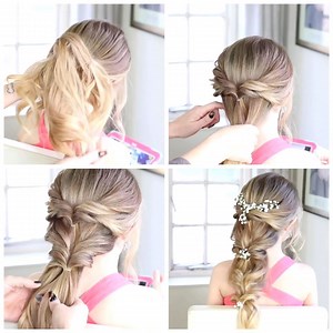 262K views · 1.3K shares | This flip braid looks so easy to do! | MetDaan | Facebook