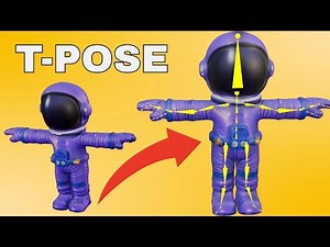 Instant T-Pose Rig in Blender with Mixamo: Import FBX, Auto-Rig