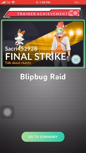 Blipbug Raid #pokemongo #blipbugraid