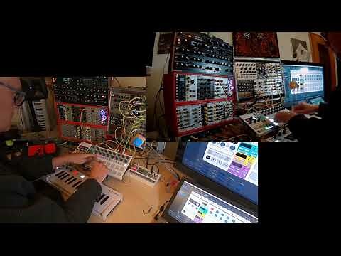 Arturia Keystep - Beatstep Pro: how to play and sync Modularsynth, Novation Peak, Korg Volca....