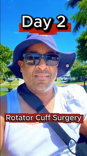 Shoulder Surgery Recovery – Day 2 Reality Check