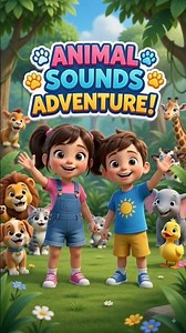 🐶🐱Animal Sounds for Kids | Learn Animals & Sounds | Fun Learning for Toddlers #Animals#kidslearning