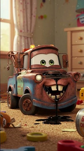 Creepy Cars #lightningmcqueen