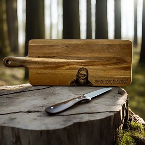 Bigfoot Cutting Board | Are You Going to Eat That? | Sasquatch Cutting Board | Bigfoot Lover Gift | Sasquatch Lover Gift | Housewarming Gift - Etsy