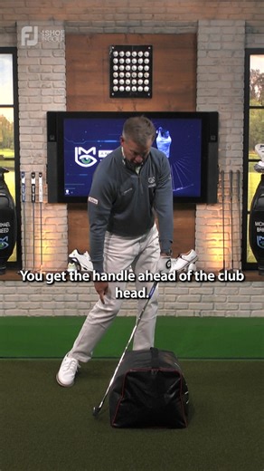 How to Create Shaft Lean for Better Impact …with Michael Breed Watch the FULL Video Lesson HERE: https://youtu.be/A766bCvUCg8 To improve your contact with your irons, you have to improve your impact position. The ideal impact position to compress the golf ball has the hands ahead of the golf ball at impact. If you struggle with this part of the swing, this video is for you. | Michael Breed