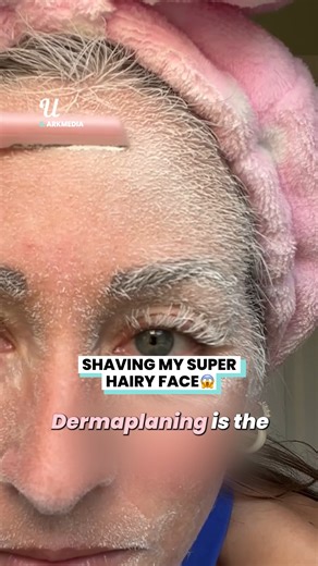 Who knew face shaving could be so satisfying 🤯 | Ultimate