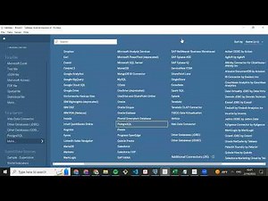 Intro to Tableau - Part 3 : Connecting a Database