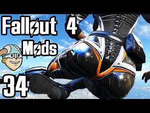 Fallout 4 Mod Review 34 - Kinky Courser X-92 Power Suit CBBE and Terminators - Boobpocalypse