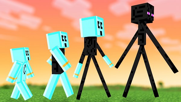 What It’s Like to Evolve Into an Enderman in Minecraft