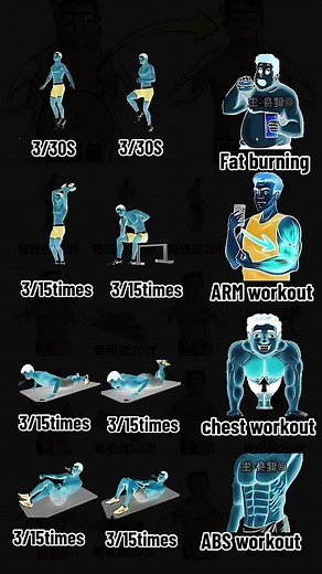 Animated Character Exercise Comparison for Workouts