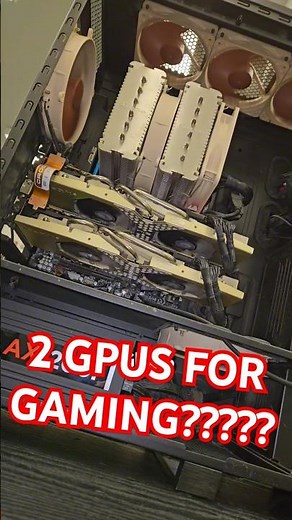 Dual GPU Comeback in 2025?? (AMD Crossfire) #pcgaming #gpu Pt.1