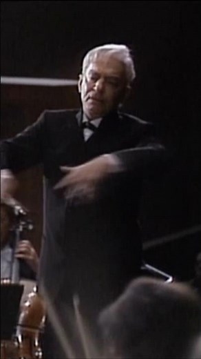 Karajan conducting Smetana The Moldau