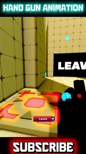 Hand gun cool animation in roblox rivals #roblox #gaming #robloxfunny