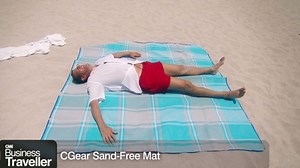 Sandless beach towel saves the day