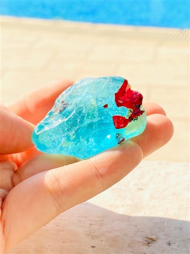 Cristal de guérison, andara naturel brut | Cyan Angeles   Scarlet Shift | Rares | Monoatomique | 30 g (5) - Etsy France