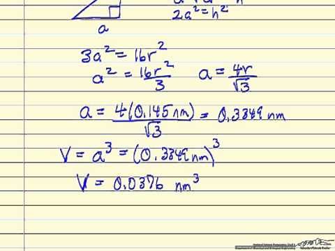 Calculate Metal Density