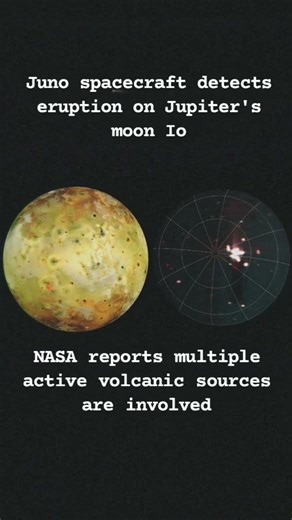Volcanic eruptions on IO