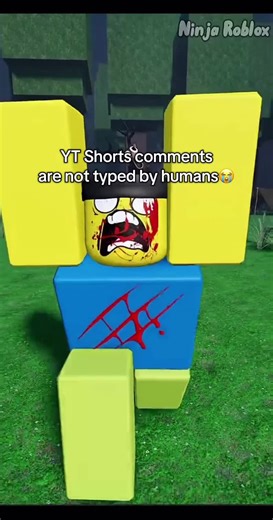 YT Shorts comments are not typed by real people at this point🥀#comments #youtubeshorts #roblox #braindead #brainrot