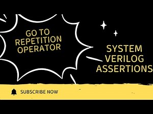 Repetition Operator in SystemVerilog | Simplified Explanation with Examples|| All about VLSI ||