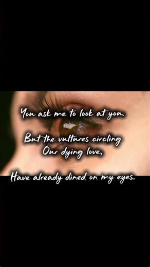 (EYE CONTACT) #poetry #horror #horrorstories #scary #love #breakup #love #dark