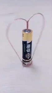 Battery🔋Experiment–a modified wire designed to demonstrate the battery's #power output. | Science is Amazing