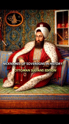 THE NICKNAMES OF THE OTTOMAN SULTANS! ⚔️🇹🇷